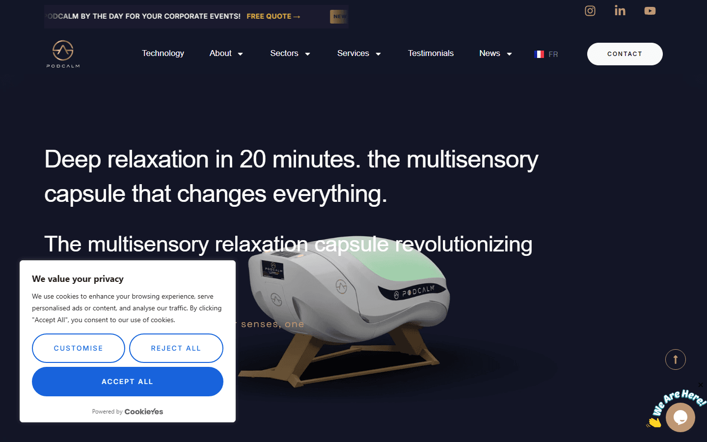 PODCALM — Corporate / B2B Tech