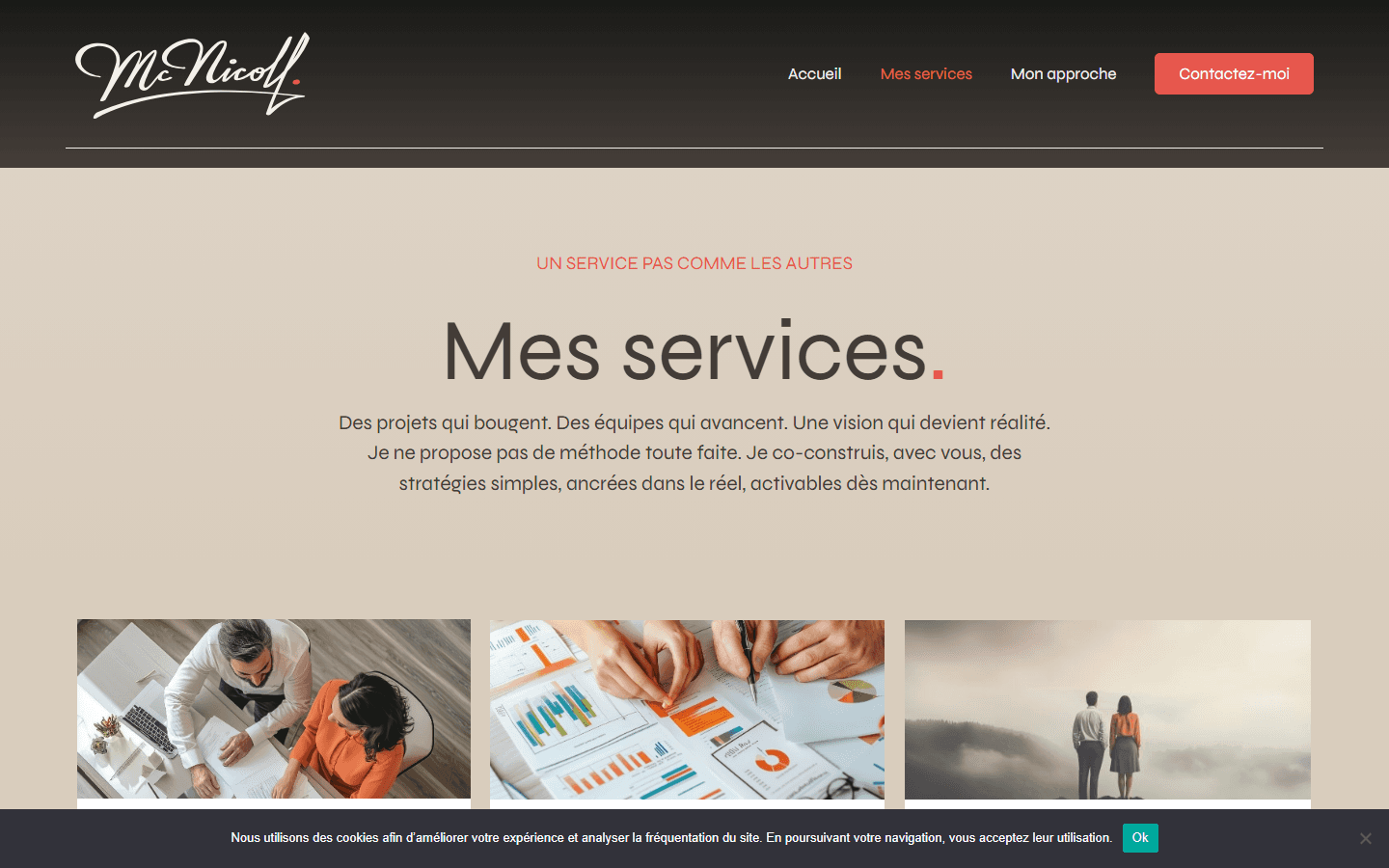 Amélie McNicoll — Services / soins