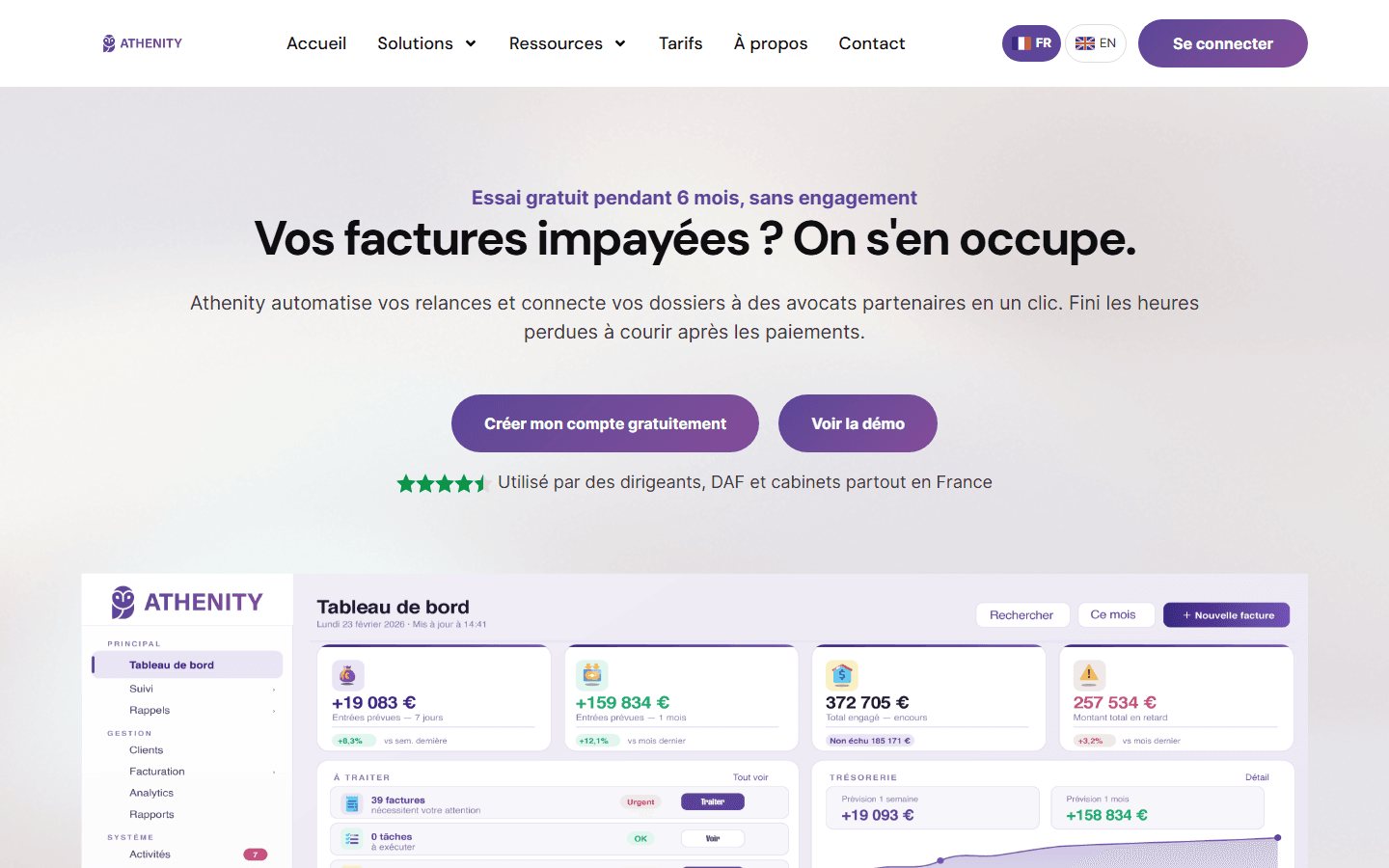 Athenity — Corporate / SaaS Marketing