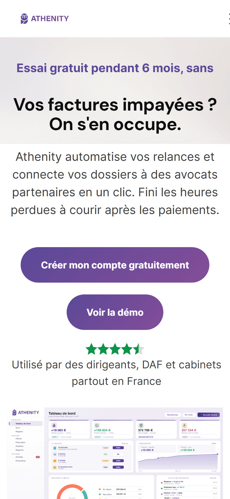 Athenity — mobile