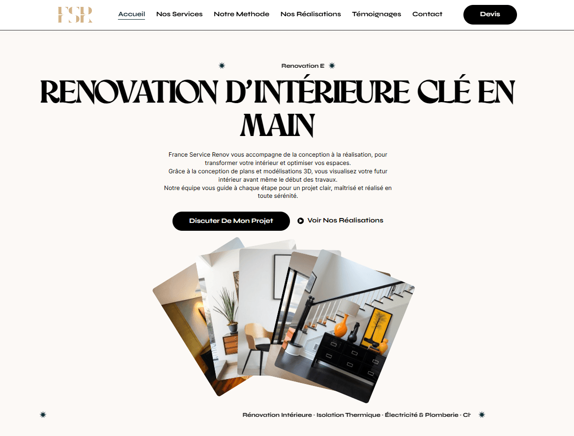 France Service Renov — Corporate / Construction & Design