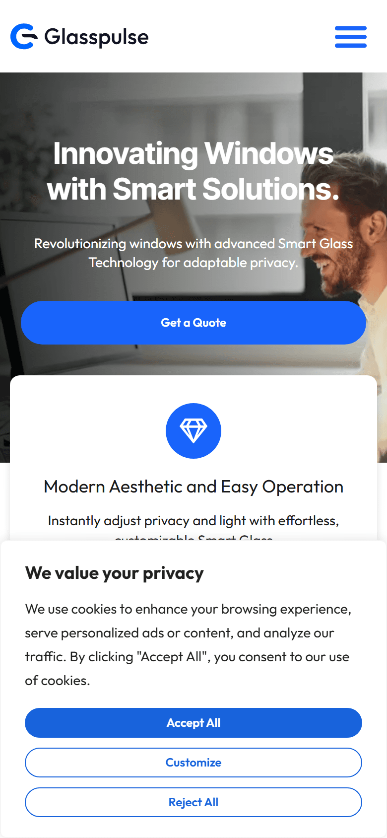 Glasspulse — mobile
