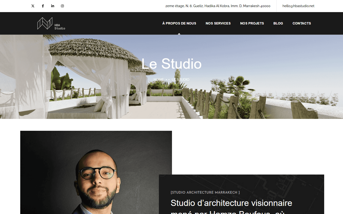 HBA Studio — Studio architecture