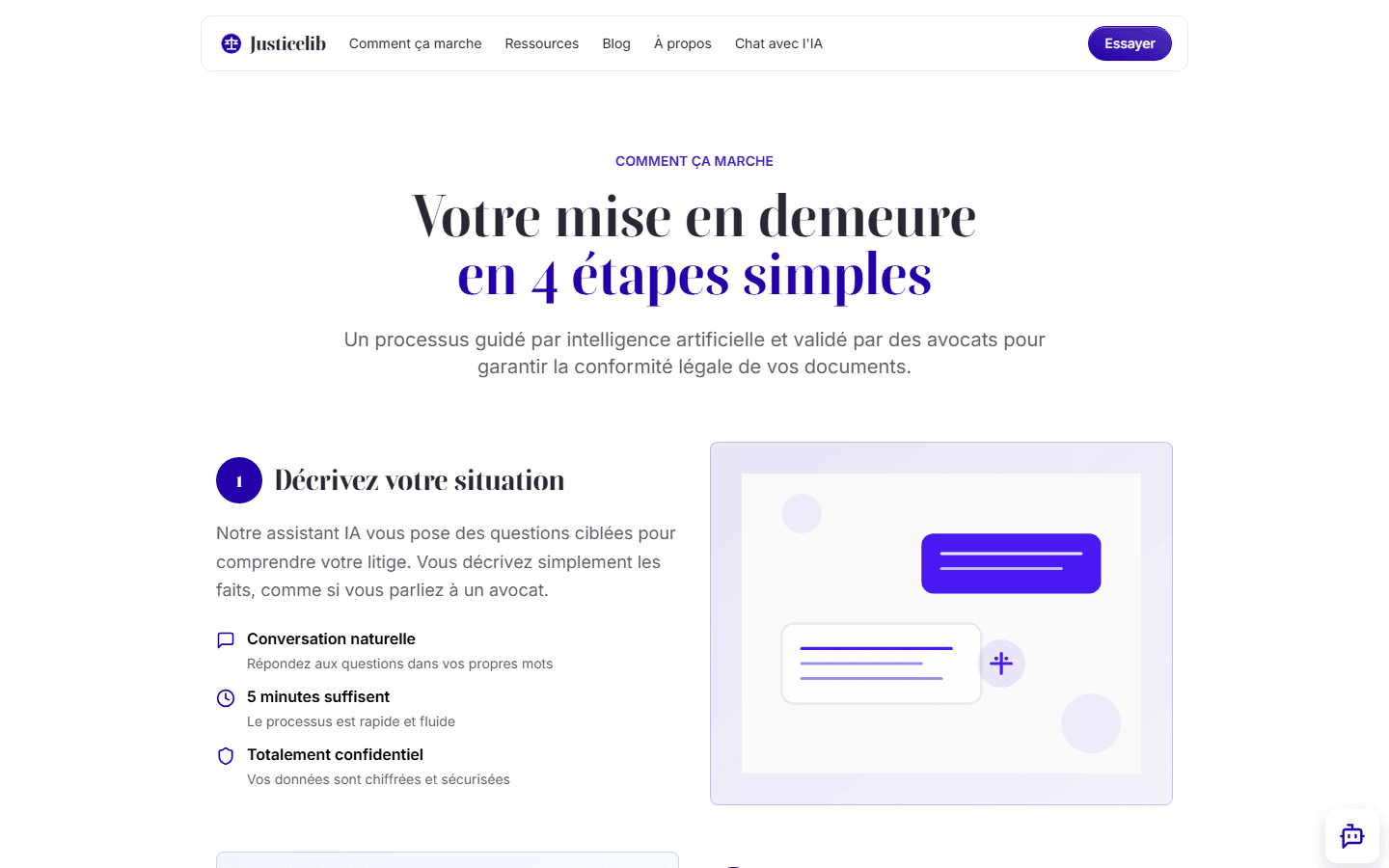 Justicelib — Comment ça marche