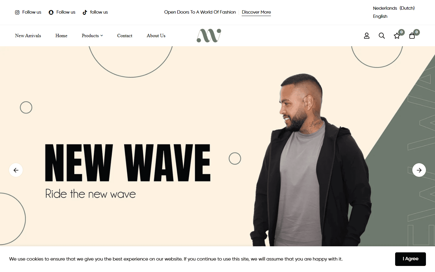 NEW WAVE — E-Commerce / Fashion