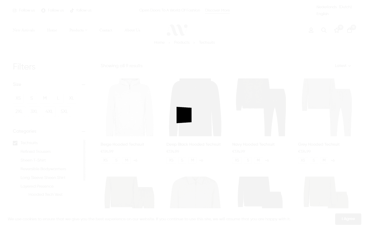 NEW WAVE — Catégorie techsuits