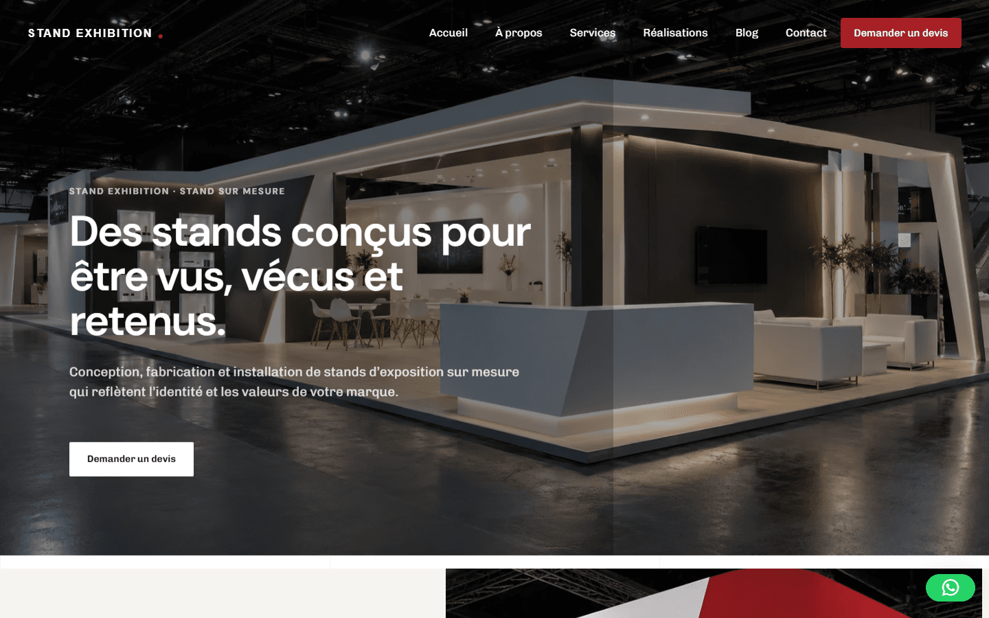 STAND EXHIBITION · Stand sur mesure